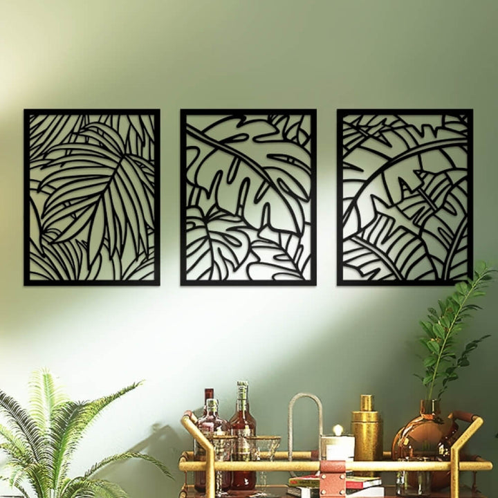 Monstera Leaf Wall