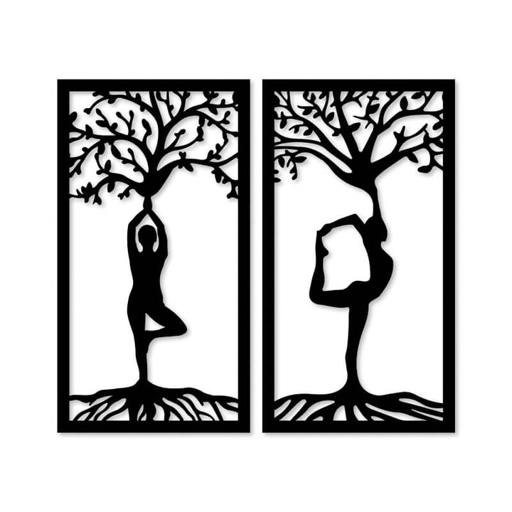 Yoga Tree Wall